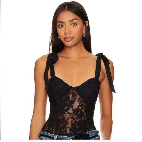 Lovers + Friends TURNER BODYSUIT Size Med NWT - Picture 2 of 5